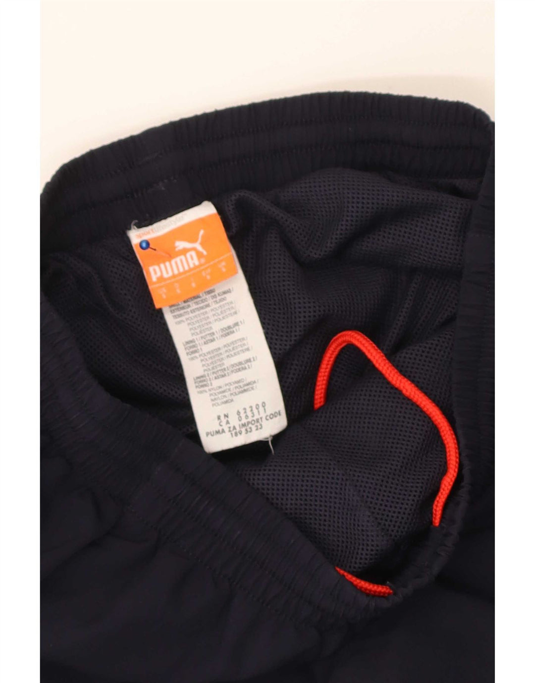 Pantaloni de trening Puma pentru bărbați, poliester, albastru mic