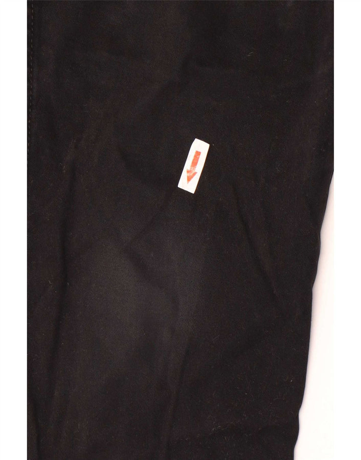 Blugi conici Wrangler pentru bărbați W32 L29 bumbac negru