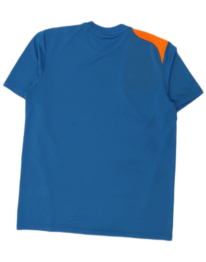 Tricou grafic ADIDAS pentru bărbați Top mare, albastru, poliester color bloc