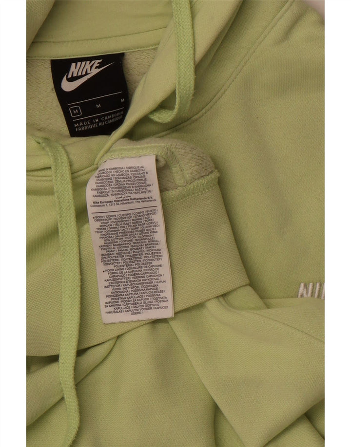 Pulover NIKE pentru bărbați, bumbac verde mediu