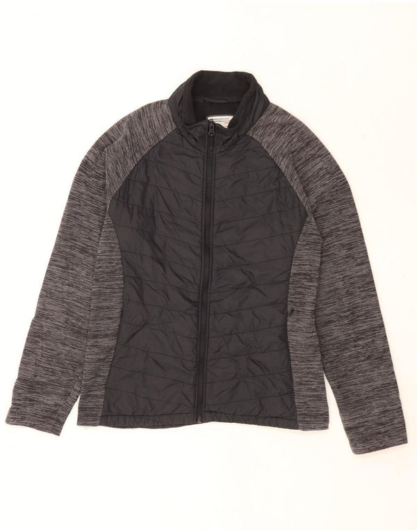 Jachetă de trening pentru femei Mountain Warehouse, Marea Britanie 18 XL, nailon pătat negru