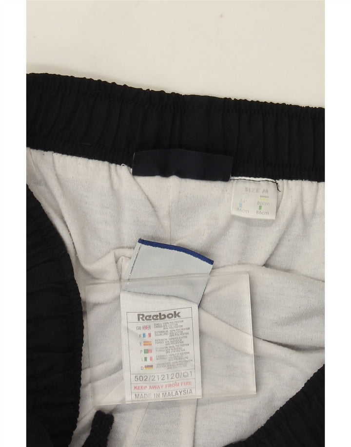 Pantaloni de trening Reebok pentru bărbați, poliester mediu albastru bleumarin