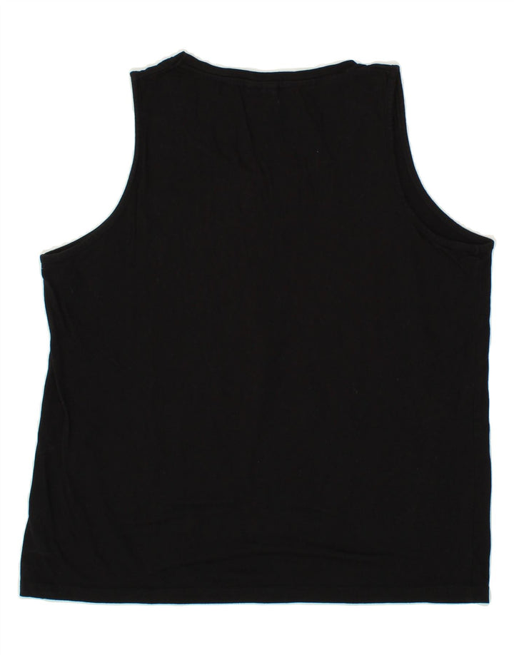 UMBRO Womens Vest Top UK 18 XL Black Cotton Vintage Umbro and Second-Hand Umbro from Messina Hembry 