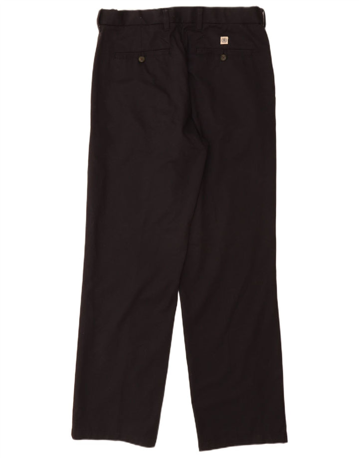 Pantaloni chino pentru bărbați Marks & Spencer Blue Harbour W32 L31 bleumarin
