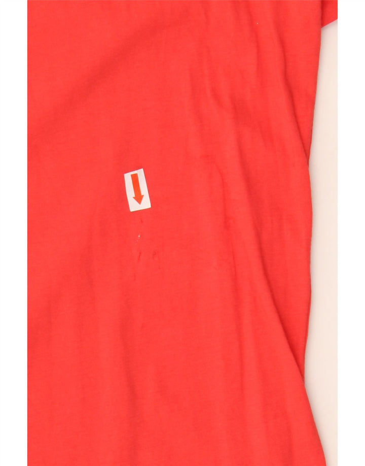 Tricou grafic pentru bărbați Adidas Top mic, roșu, bumbac