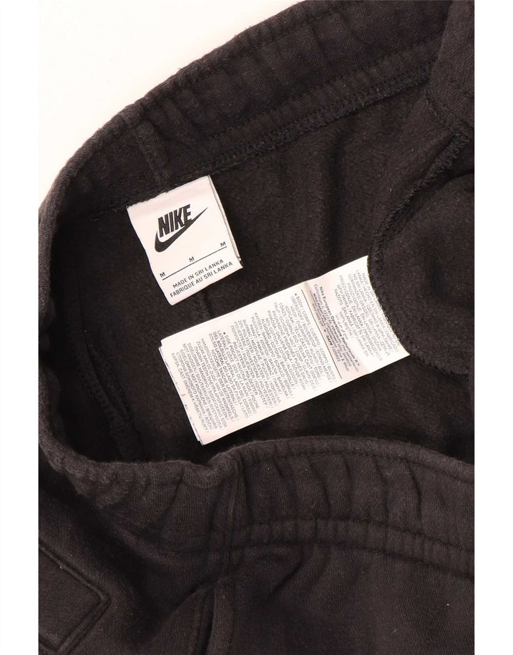 Pantaloni de trening Nike pentru bărbați, bumbac mediu negru