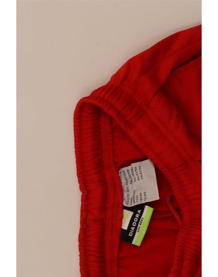 Pantaloni Sportivi Diadora Băieți 7-8 Ani 3XS Poliester Roșu