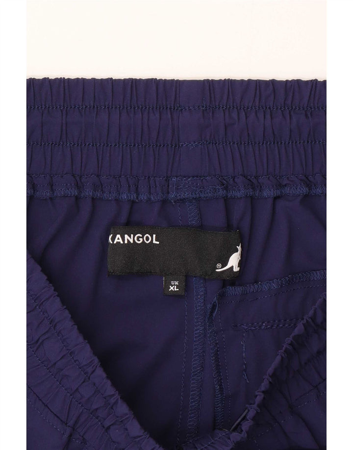 Pantaloni scurți sport cargo pentru bărbați Kangol XL, nailon bleumarin