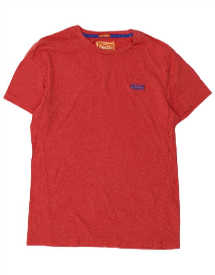 Tricou SUPERDRY pentru bărbați Top mare bumbac roșu