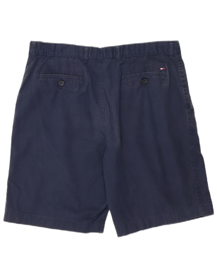 TOMMY HILFIGER Pantaloni scurți chino pentru bărbați W36, mari, bleumarin, bumbac
