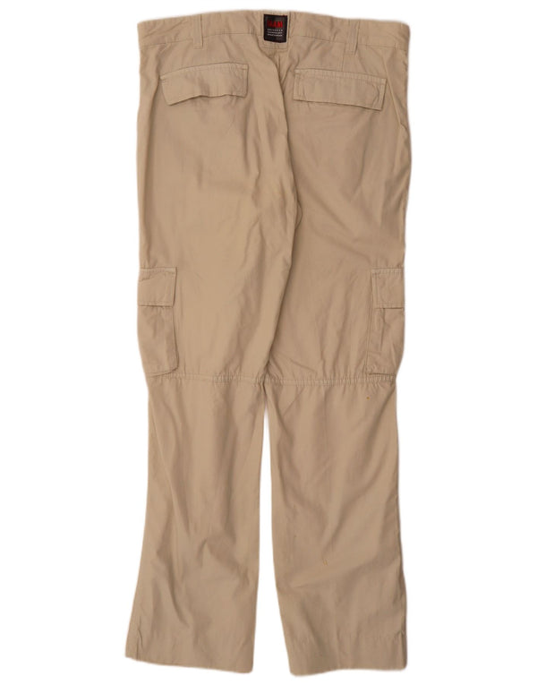 Pantaloni cargo drepti pentru bărbați Slam IT 52 XL W36 L32 bumbac alb cadru