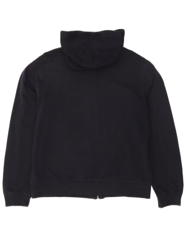 Pulover Marks & Spencer pentru femei, cu fermoar, UK 12, bumbac mediu albastru bleumarin