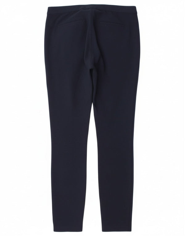 Pantaloni de costum slim pentru femei Zara EU 36 XS W26 L29 Bleumarin