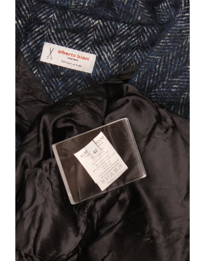 Alberto Biani Jachetă Blazer Femei cu mâneci 3/4 IT 42 Medium Bleumarin