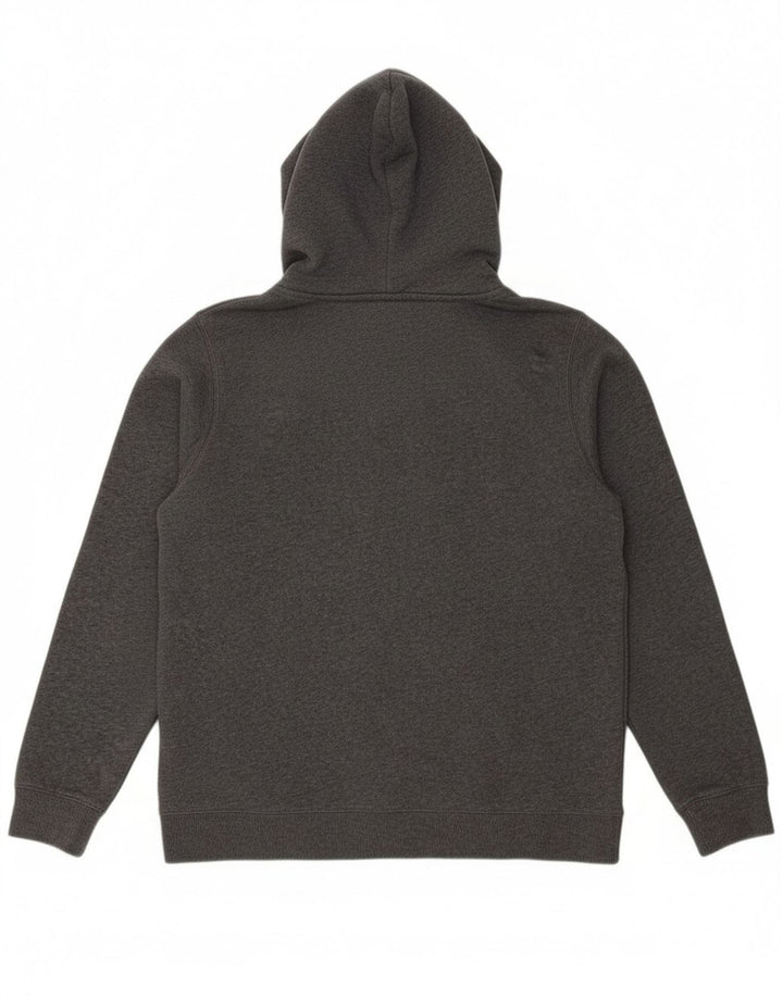 UNDER ARMOUR Mens Hoodie Jumper Medium Grey Cotton