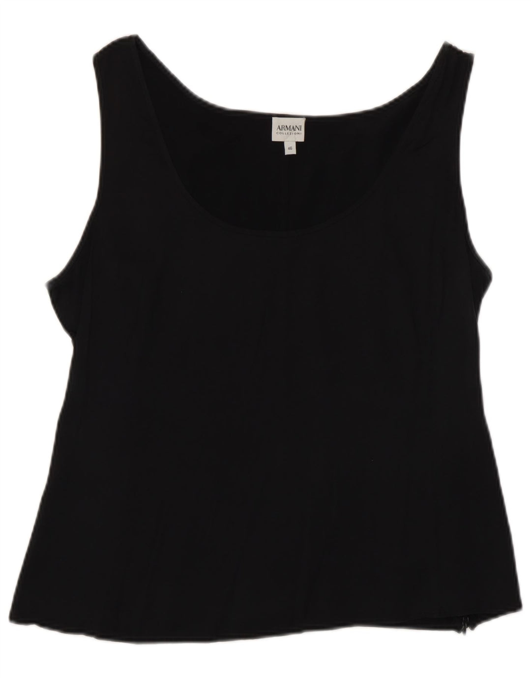 Bluză fără mâneci pentru femei Armani Collezioni IT 46 Large Black