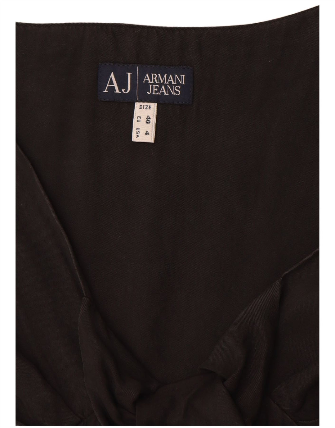 Armani Jeans Rochie A-Line fără mâneci pentru femei EU 40 Medium Black