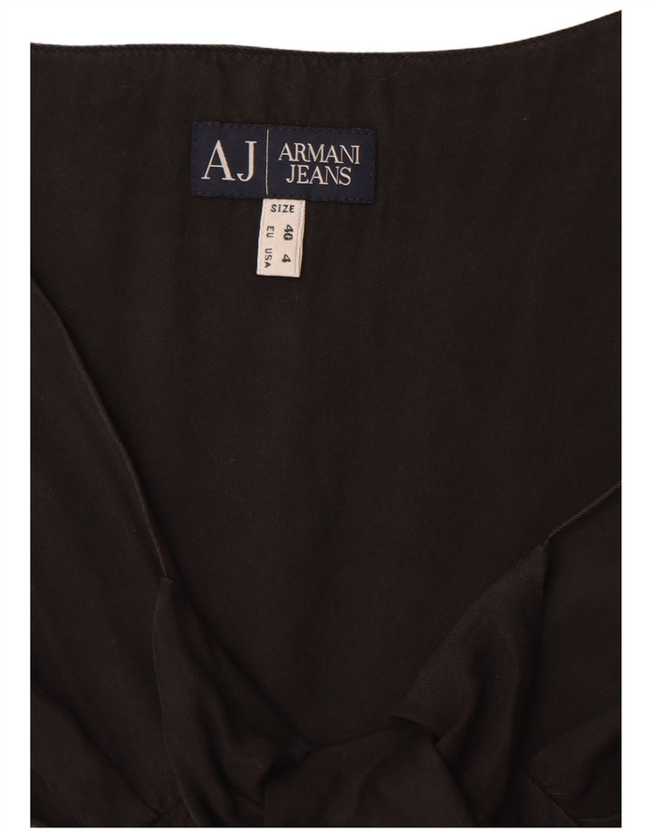 Armani Jeans Rochie A-Line fără mâneci pentru femei EU 40 Medium Black