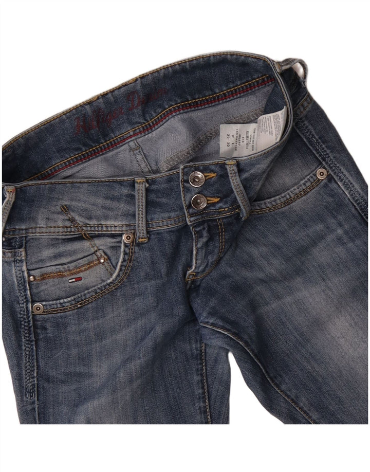 TOMMY HILFIGER Blugi subțiri pentru femei W29 L30 Bumbac albastru
