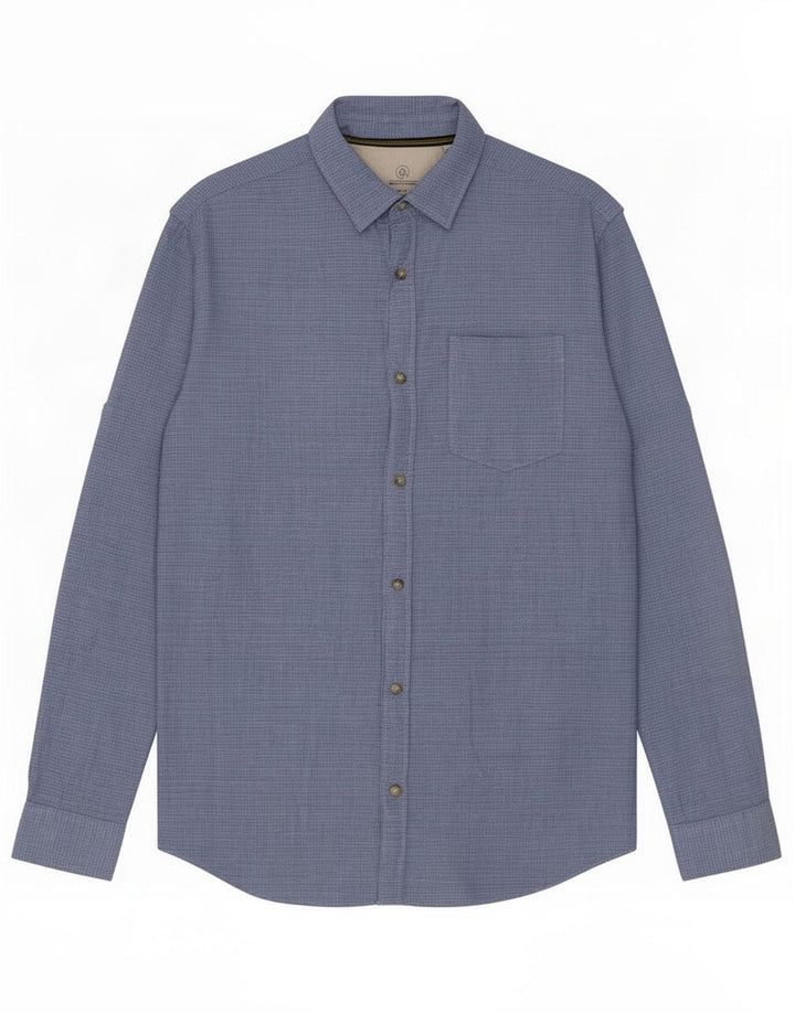Cămașă Jack & Jones pentru bărbați, bumbac mare cu pete albastre