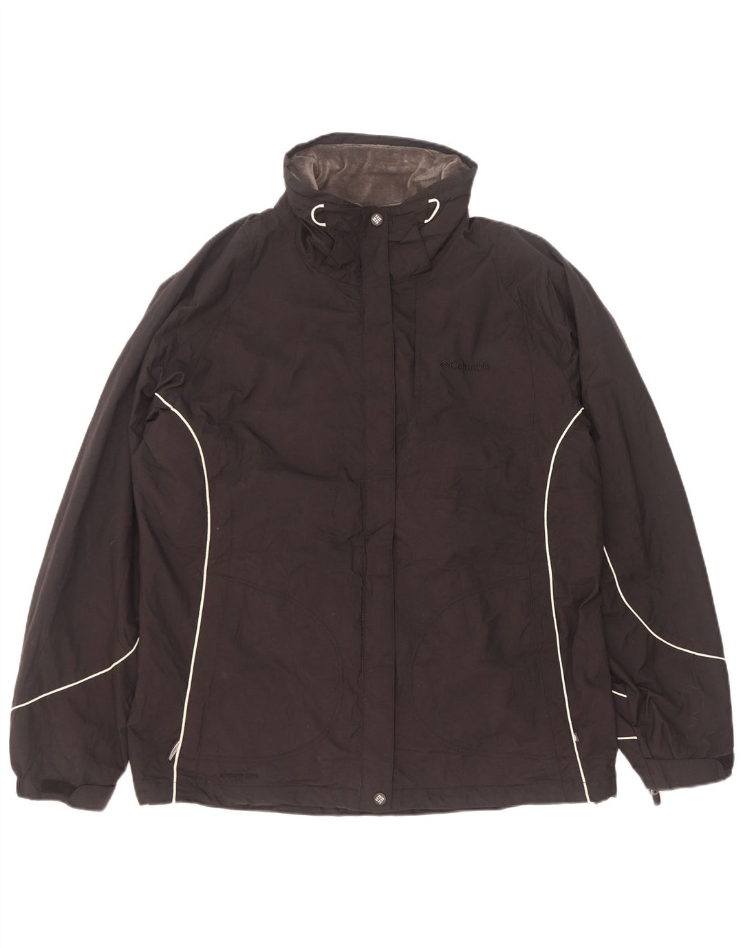 Jachetă de ploaie Columbia pentru femei UK 16, mare, negru, nailon