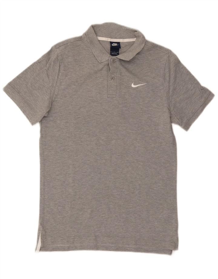 Tricou polo Nike pentru bărbați, mic, gri, bumbac