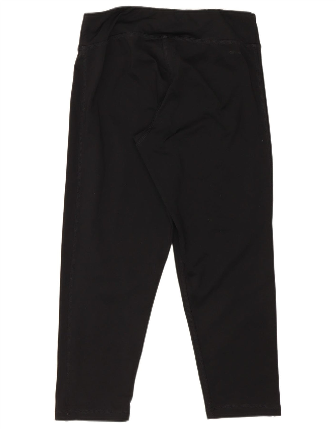 Leggings Capri Adidas pentru femei UK 8/10 Poliester negru mic