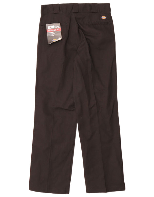 Pantaloni chino drepți pentru bărbați Dickies 874 Original Fit L30 L30 negru