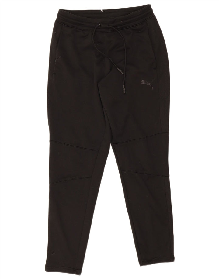 Pantaloni de trening Puma pentru bărbați, poliester negru mic
