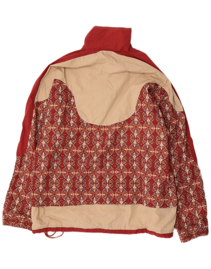 Jachetă de vânt pentru bărbați LEOPARD Marea Britanie 44/46 XL Bumbac roșu Paisley