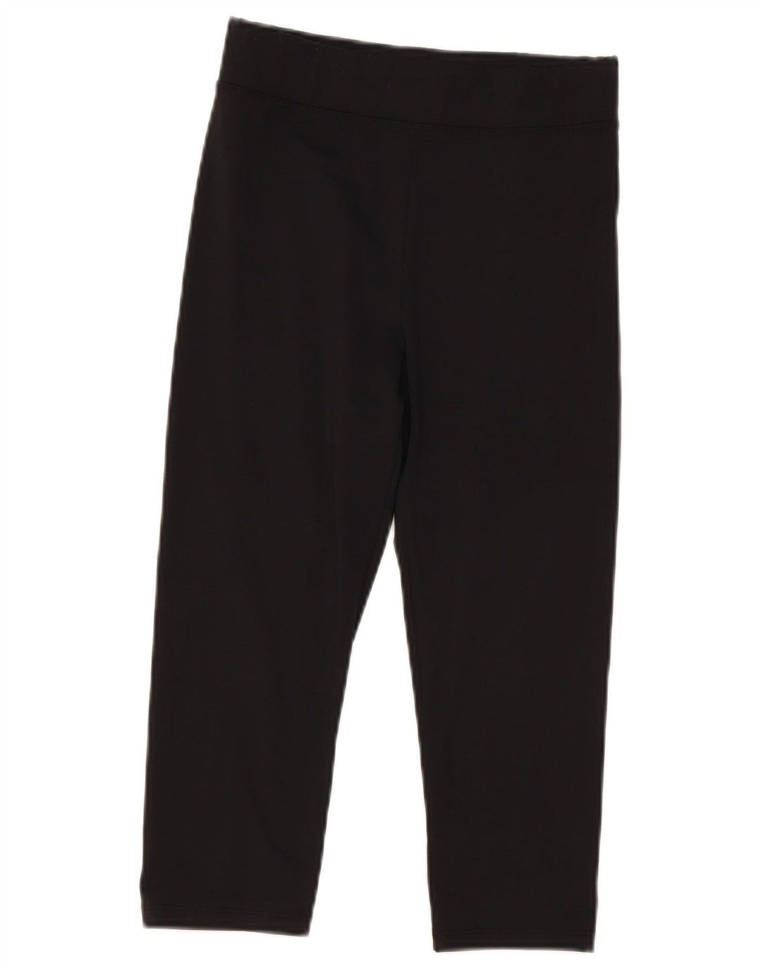 Leggings Capri cu talie înaltă pentru femei Marks & Spencer UK 8 Poliester negru mic