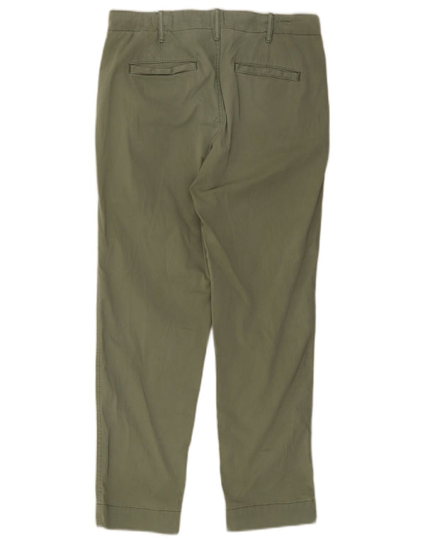 Pantaloni chino drepti pentru femei Gap UK 6 XS W28 L26 Kaki