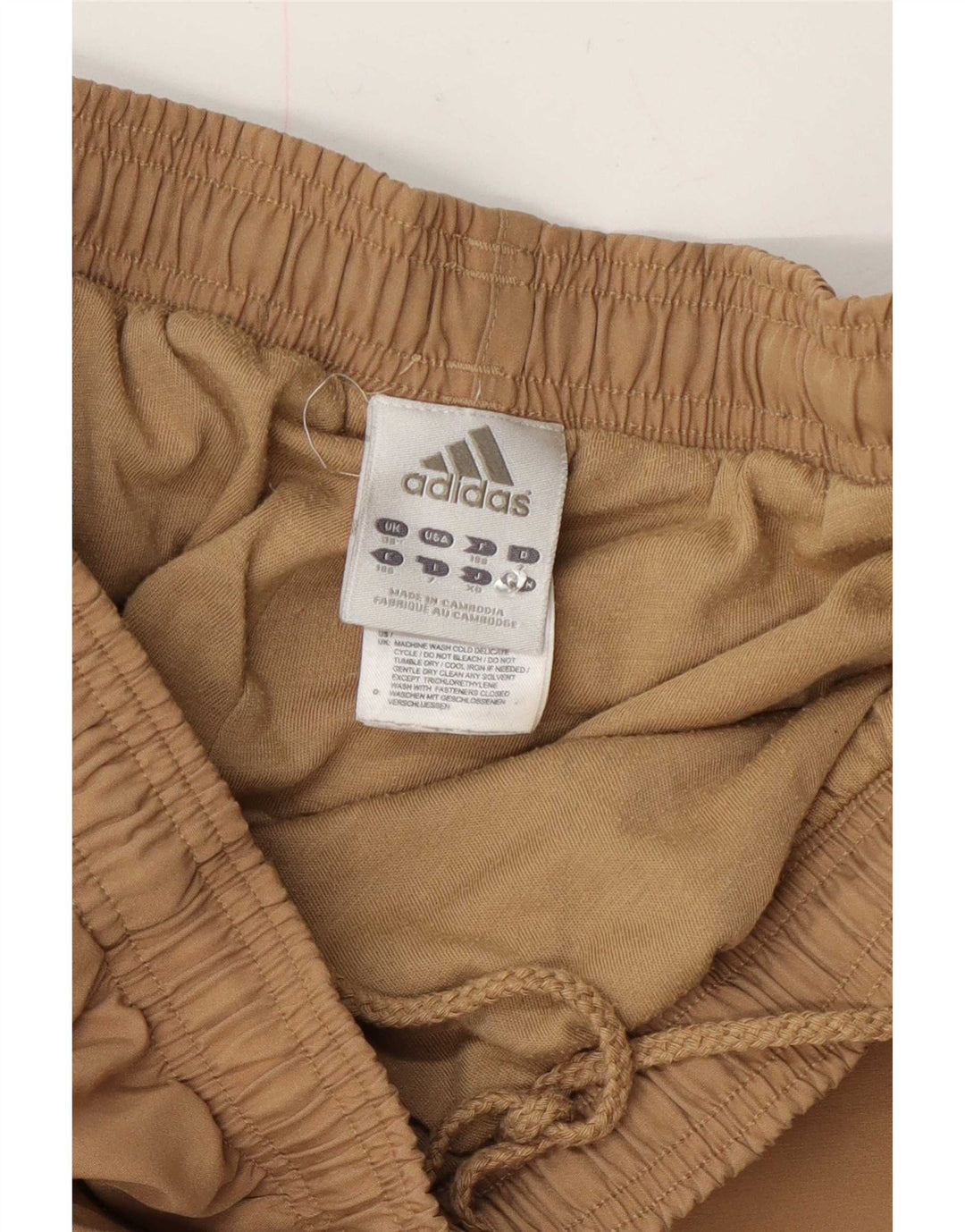 Pantaloni de trening pentru bărbați Adidas Pantaloni de jogging XL Bej Poliester