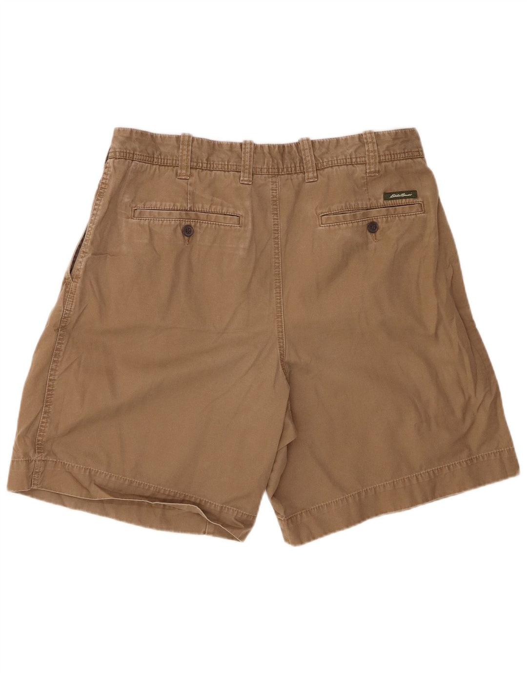 Pantaloni scurți chino pegged pentru bărbați Eddie Bauer W36, bumbac maro mare