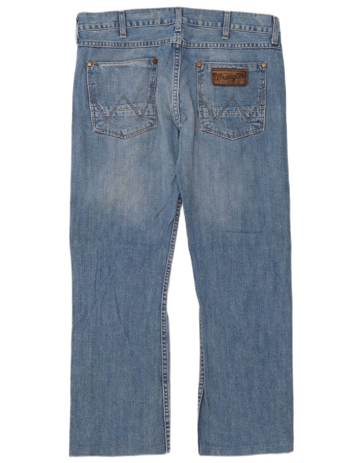 Blugi pentru bărbați Wrangler Ace drepte W33 L29 Bumbac albastru