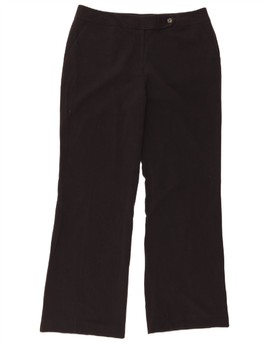 Pantaloni chino bootcut CALVIN KLEIN pentru femei US 12 Large W34 L32 Negru