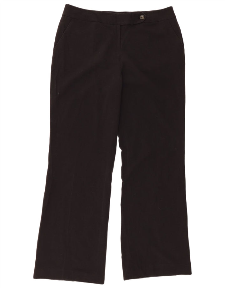 Pantaloni chino bootcut CALVIN KLEIN pentru femei US 12 Large W34 L32 Negru