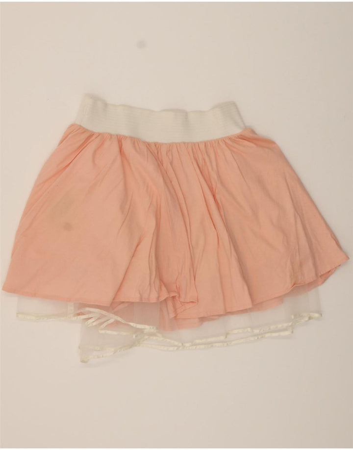 STEFANEL Womens Mini Skirt Medium W30 Pink Colourblock Cotton Vintage Stefanel and Second-Hand Stefanel from Messina Hembry 
