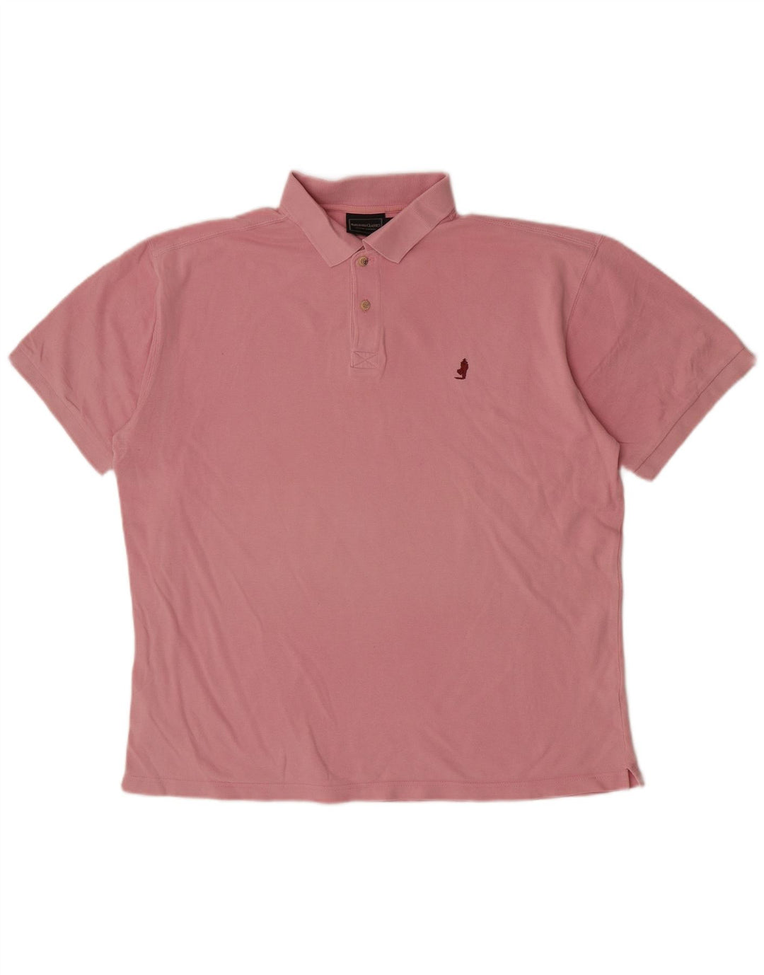 Tricou polo Marlboro Classics pentru bărbați, bumbac roz 2XL