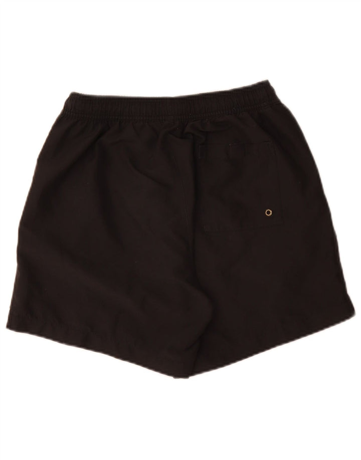 Pantaloni scurți de înot grafic Calvin Klein pentru bărbați, negru, poliester color bloc