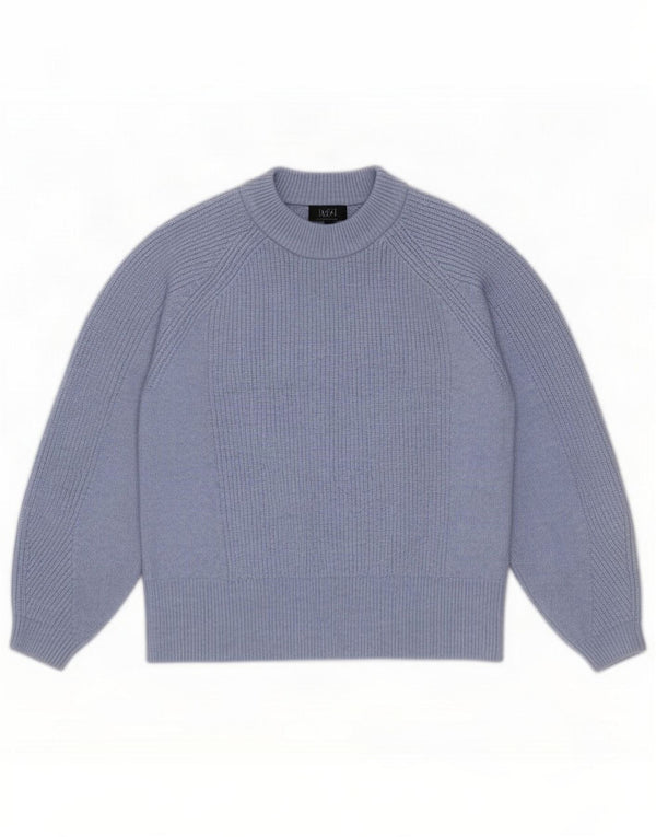 Marks & Spencer Pulover crop cu decolteu pentru femei UK 14 Medium Blue