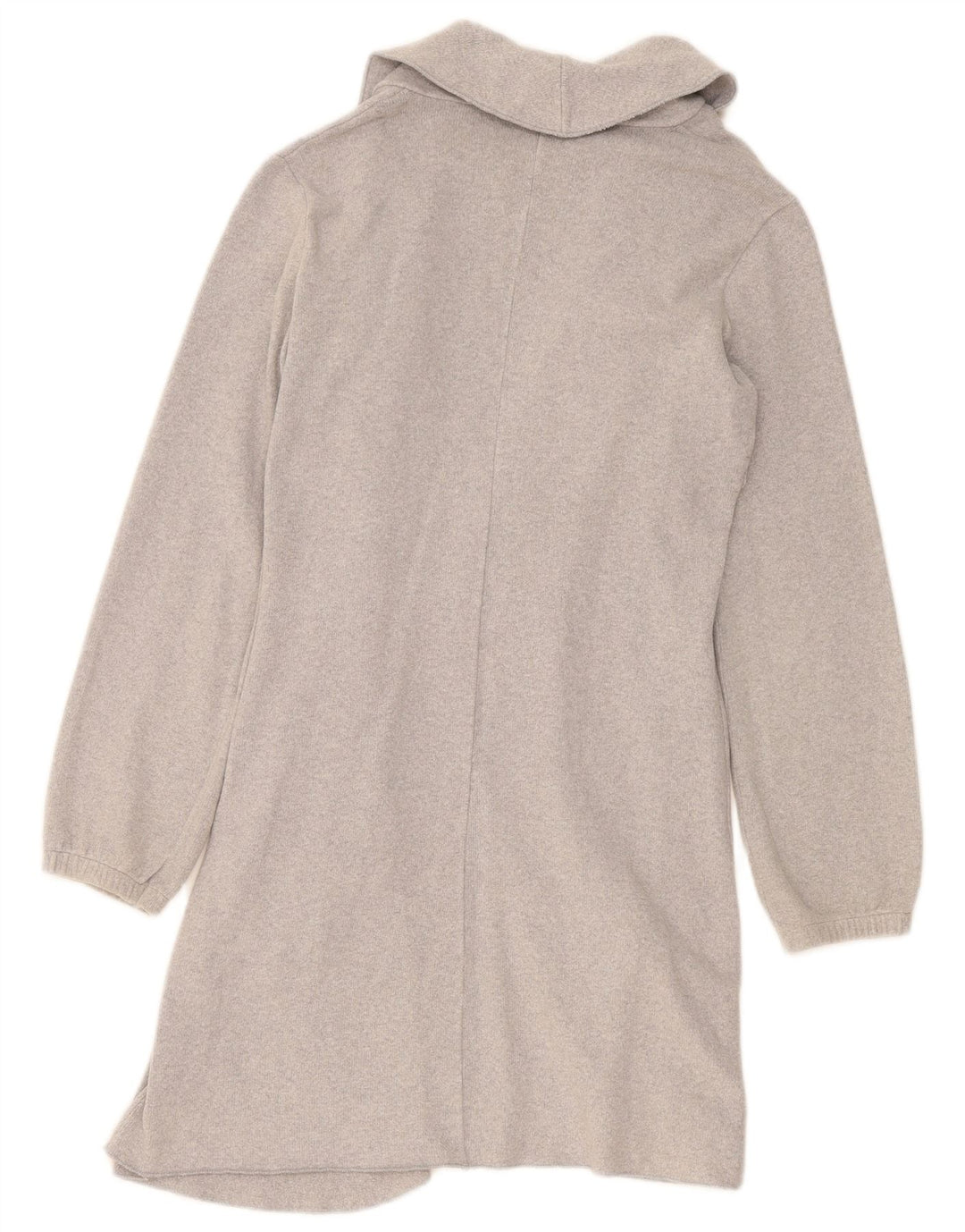 Pulover cardigan deschis pentru femei Benetton UK 14, gri mediu