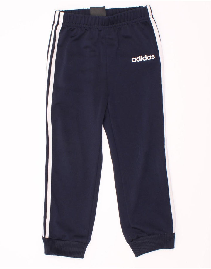 Adidas Băieți Pantaloni Trening Pantaloni Joggeri 2-3 Ani Bleumarin Poliester