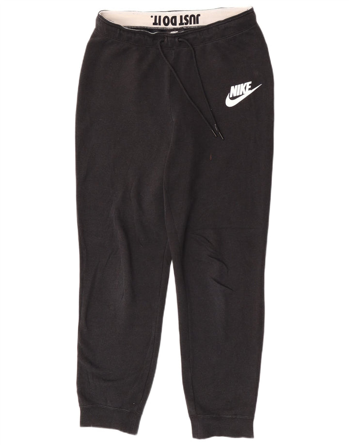 Pantaloni de trening Nike pentru bărbați Joggeri, bumbac mediu negru