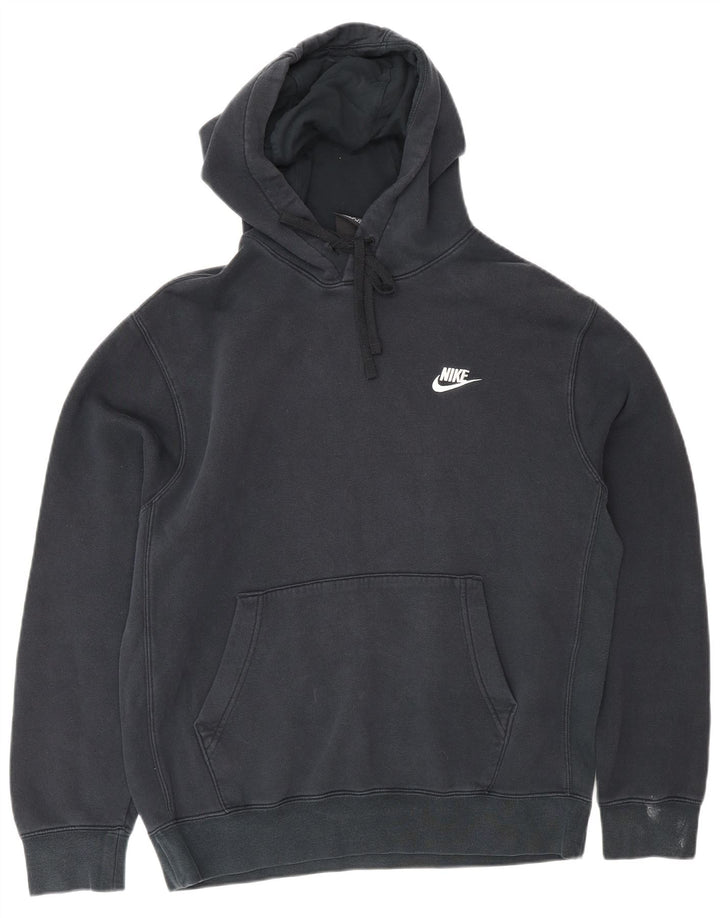 Pulover Nike pentru bărbați, bumbac, albastru bleumarin mediu