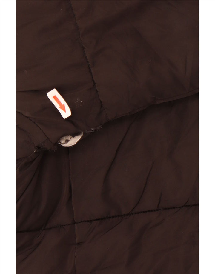 Topshop Jachetă supradimensionată pentru femei UK 12 Poliester mediu negru