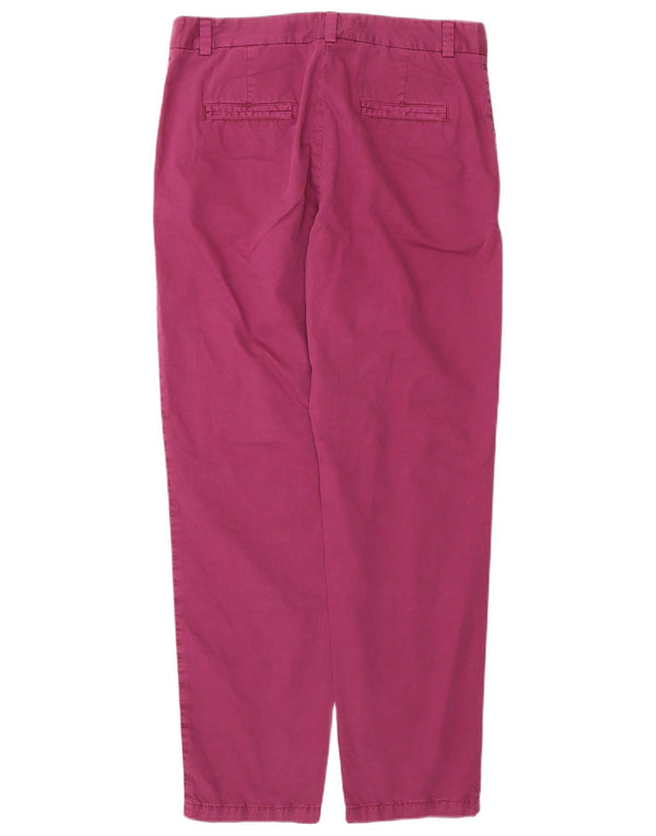 Pantaloni chino drepti pentru femei Marks & Spencer UK 10 Small W32 L30 Violet