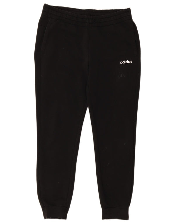 Pantaloni de trening scurt pentru femei Adidas Pantaloni de jogging UK 12/14 Bumbac mediu negru
