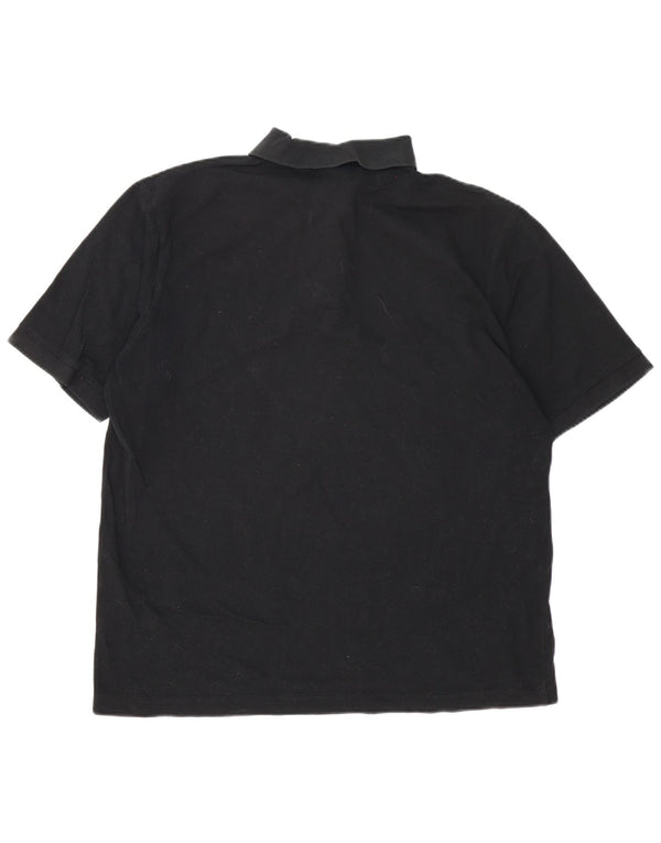 AUSTRALIAN L'ALPINA Tricou polo pentru bărbați IT 50 Medium Negru