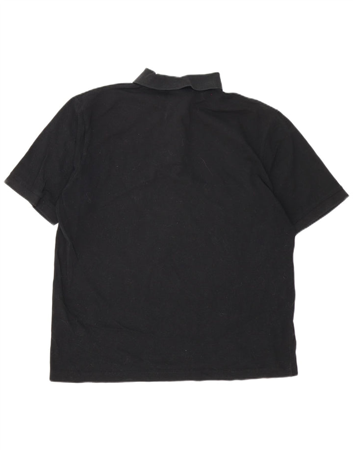 AUSTRALIAN L'ALPINA Tricou polo pentru bărbați IT 50 Medium Negru